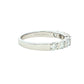 Round Brilliant Cut 7 Stone Bar Set Ring - 0.75cts Gardiner Brothers