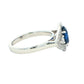 Sapphire and Diamond Vintage Style Cluster Ring Gardiner Brothers
