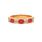 Ruby and Diamond Vintage Style Eternity Ring