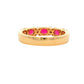 Ruby and Diamond Vintage Style Eternity Ring