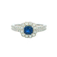 Sapphire and Diamond Vintage Style Ring