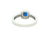 Sapphire and Diamond Vintage Style Ring