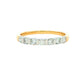Round Brilliant Cut Diamond 7 Stone Bar Set Ring - 0.50cts Gardiner Brothers