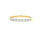 Round Brilliant Cut Diamond 7 Stone Ring - 0.25cts Gardiner Brothers