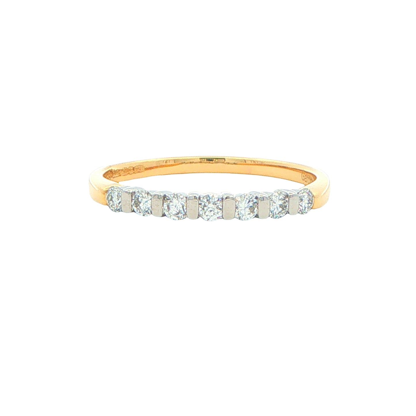 Round Brilliant Cut Diamond 7 Stone Ring - 0.25cts Gardiner Brothers