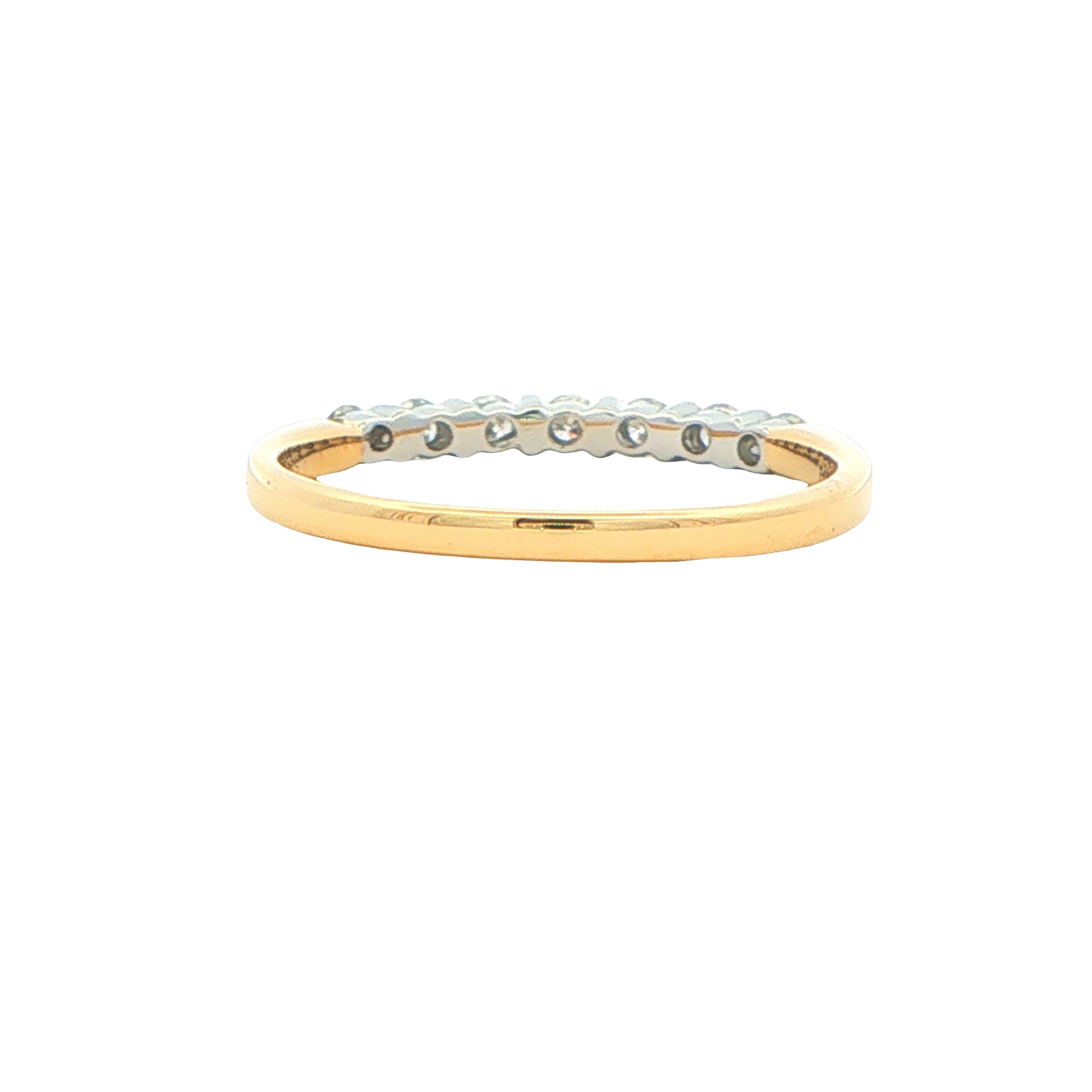 Round Brilliant Cut Diamond 7 Stone Ring - 0.25cts Gardiner Brothers
