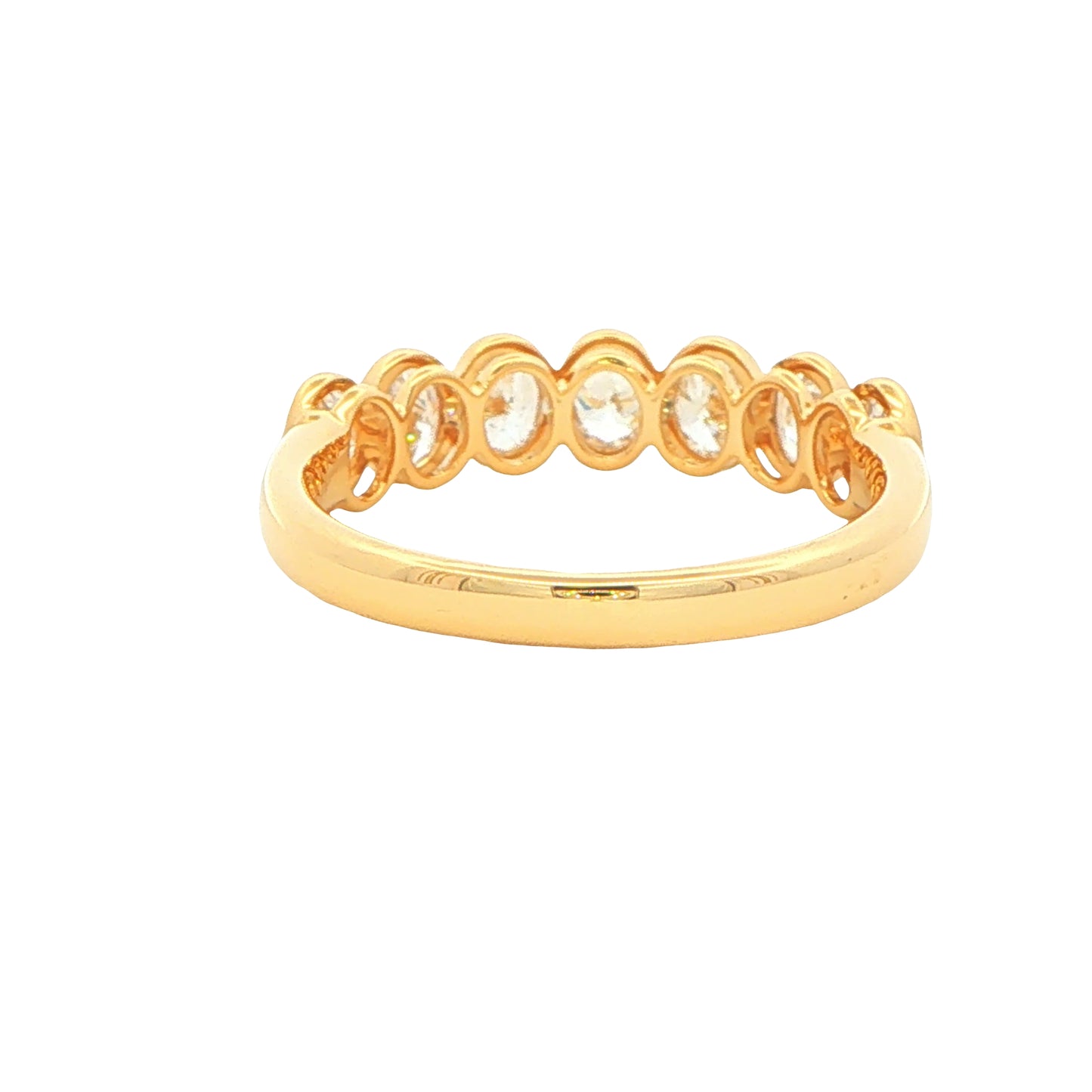 Oval Shaped Diamond 7 Stone Eternity Ring - 0.92cts Gardiner Brothers