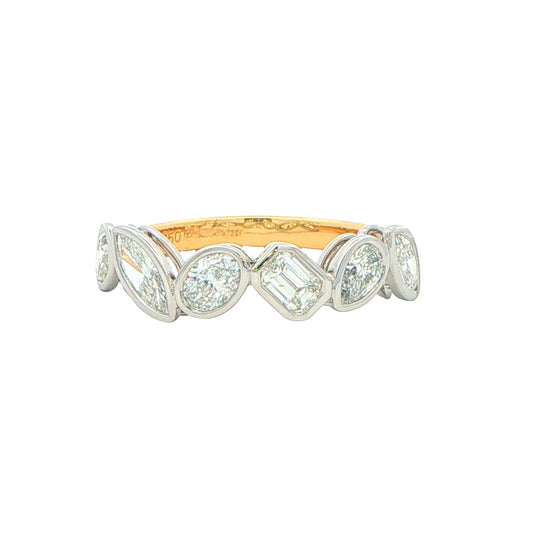 Oval, Pear, Emerald and Marquise Cut Diamond Dress Ring Gardiner Brothers