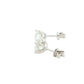 Round brilliant cut diamond solitaire earrings - 2.01cts Gardiner Brothers