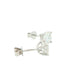 Round brilliant cut diamond solitaire earrings - 2.01cts Gardiner Brothers