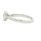 Platinum Oval Shaped Diamond Solitaire Ring - 1.20cts