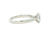 Platinum Oval Shaped Diamond Solitaire Ring - 1.20cts
