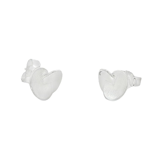 Silver Entwined Disc Earrings Gardiner Brothers