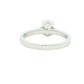 Platinum Oval Shaped Diamond Solitaire Ring - 0.90cts