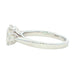 Platinum Radiant Cut Diamond 3 Stone Ring - 1.66cts