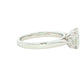 Platinum Radiant Cut Diamond 3 Stone Ring - 1.66cts