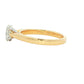 Yellow Gold Oval Shaped Diamond Solitaire Ring - 0.70cts