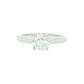Platinum Round Brilliant Cut Diamond Solitaire Ring - 0.90cts Gardiner Brothers