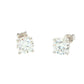 Round Brilliant Cut Diamond Solitaire Earrings - 3.00cts Gardiner Brothers