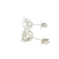 Round Brilliant Cut Diamond Solitaire Earrings - 3.00cts Gardiner Brothers