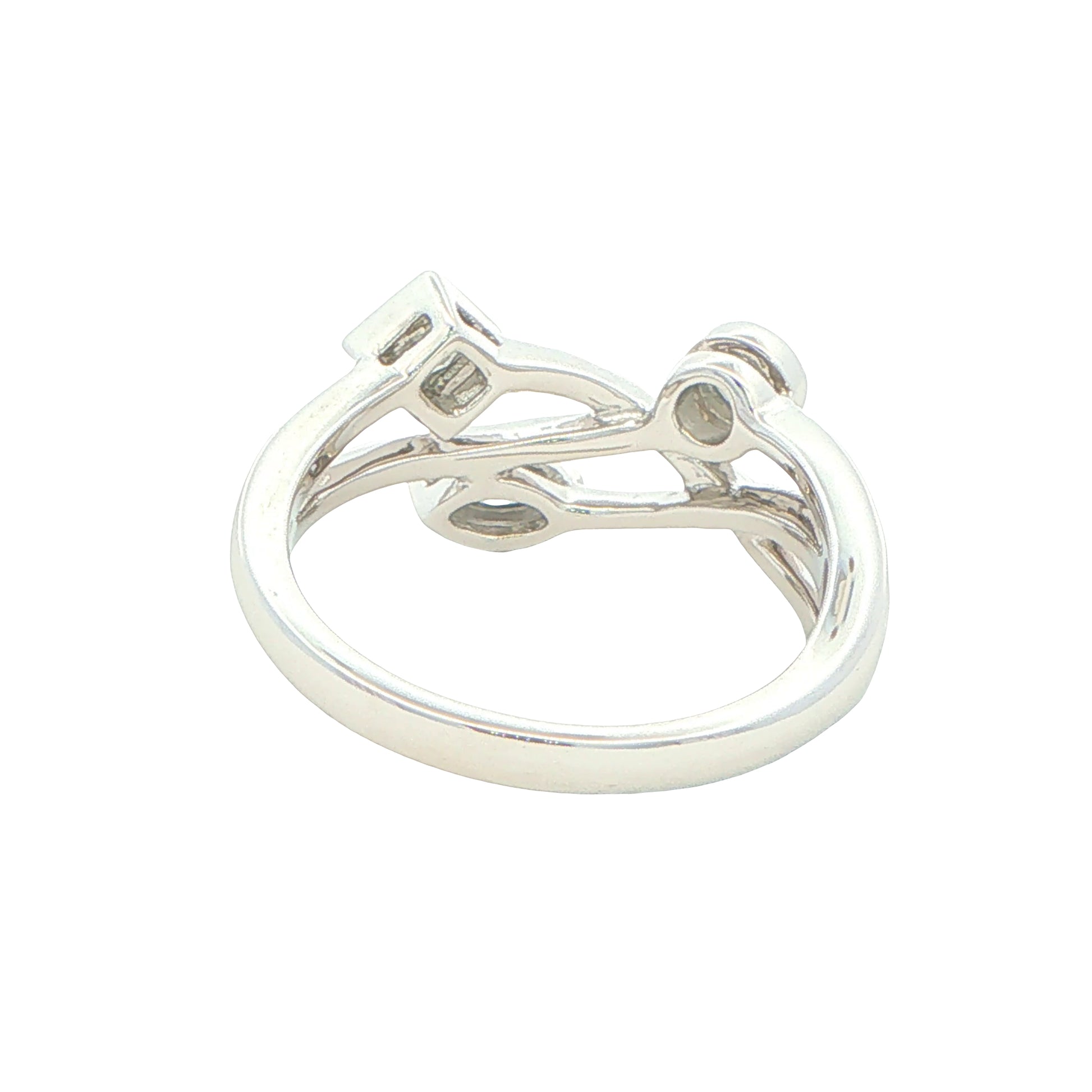 3 Diamond Bubble Style Ring gardiner-brothers
