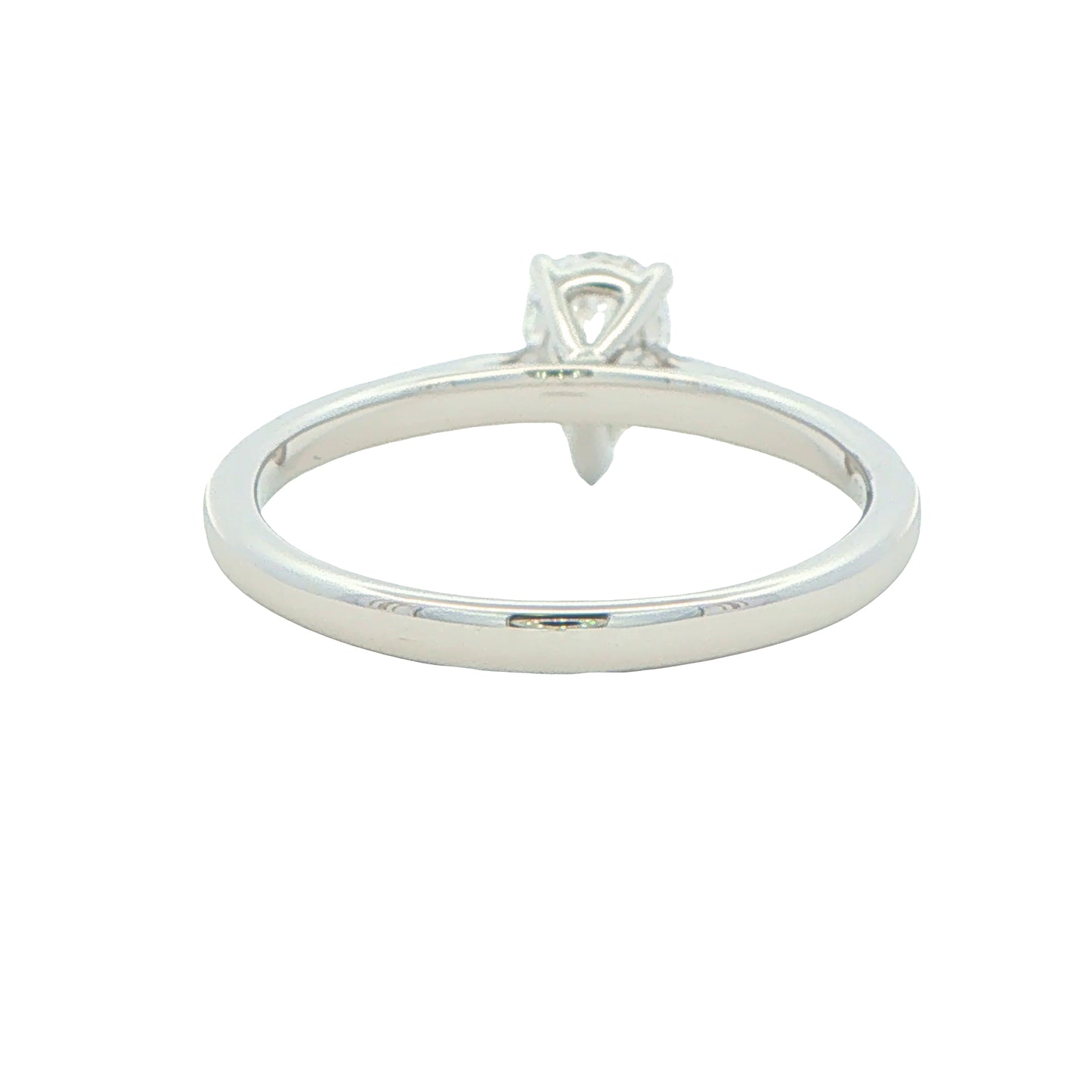 Platinum PEAR SHAPED DIAMOND SOLITAIRE RING - 0.71CTS Gardiner Brothers