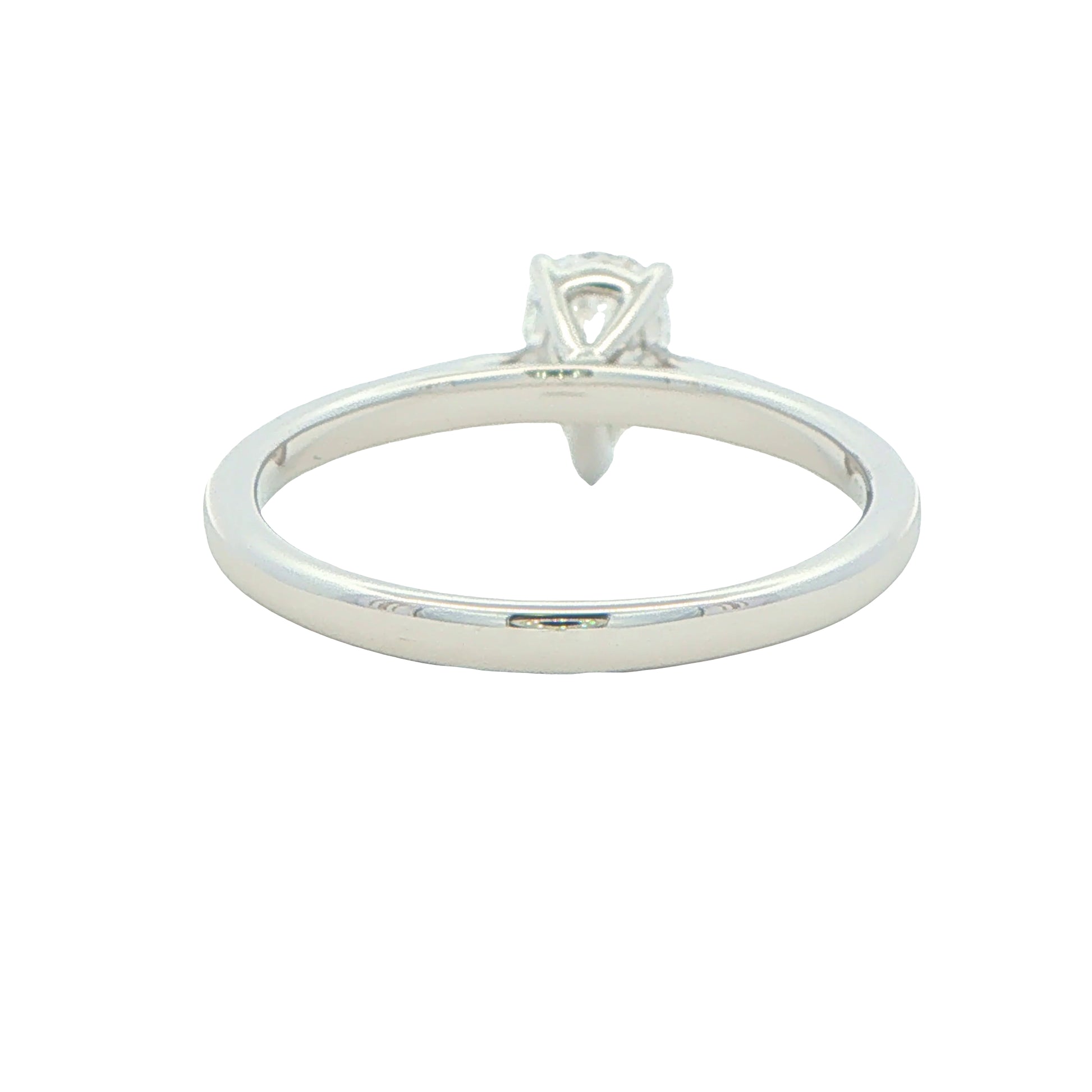 Platinum PEAR SHAPED DIAMOND SOLITAIRE RING - 0.71CTS Gardiner Brothers