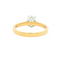 Yellow Gold Oval Shaped Diamond Solitaire Ring - 0.90cts Gardiner Brothers