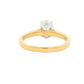 Yellow Gold Oval Shaped Diamond Solitaire Ring - 1.20cts Gardiner Brothers