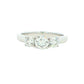 Platinum Round Brilliant Cut Diamond 3 Stone Ring - 1.00cts Gardiner Brothers