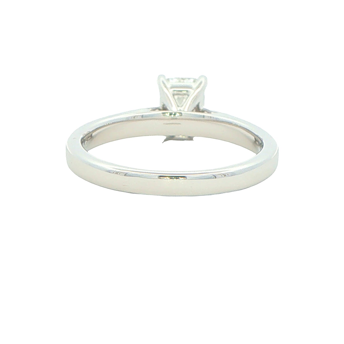 Platinum Emerald Cut Diamond Solitaire Ring - 1.00cts Gardiner Brothers