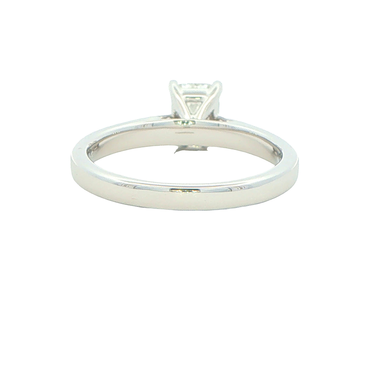 Platinum Emerald Cut Diamond Solitaire Ring - 1.00cts Gardiner Brothers
