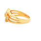 ROUND BRILLIANT CUT DIAMOND BUBBLE STYLE RING - 0.40cts