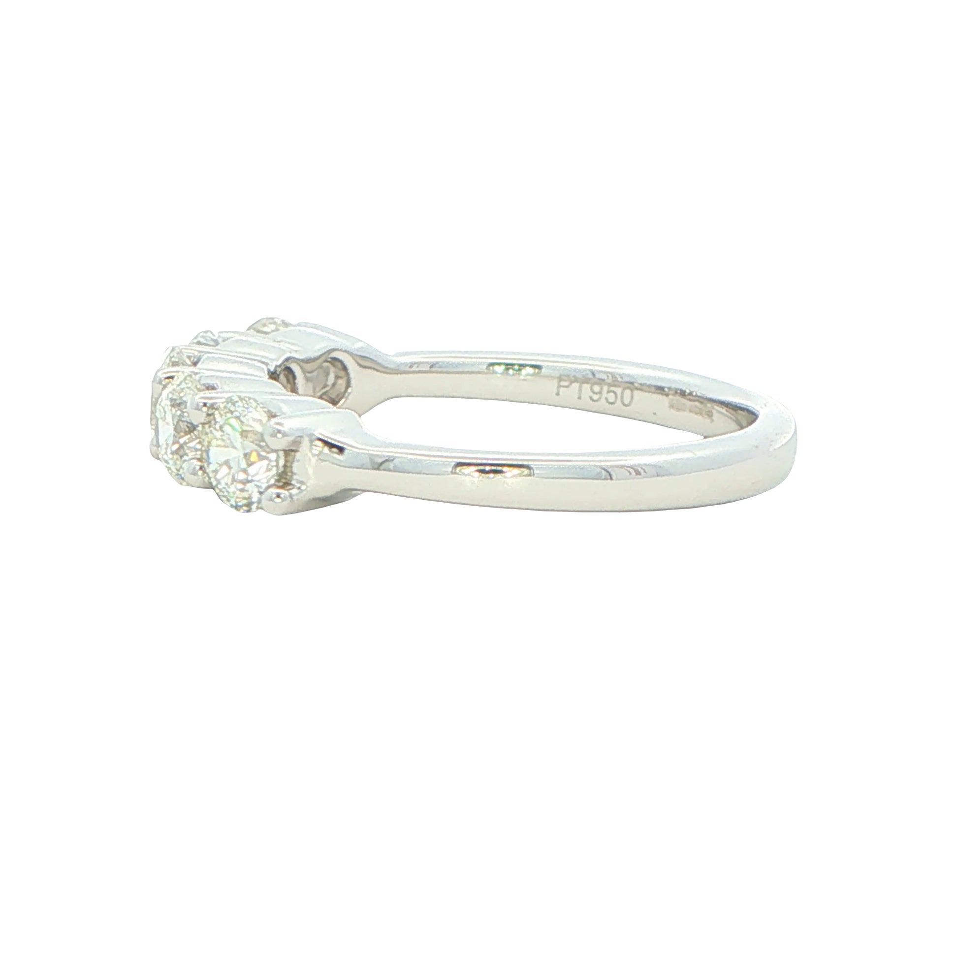 5 Stone Round Brilliant Cut Diamond Eternity Ring - 1.20cts Gardiner Brothers