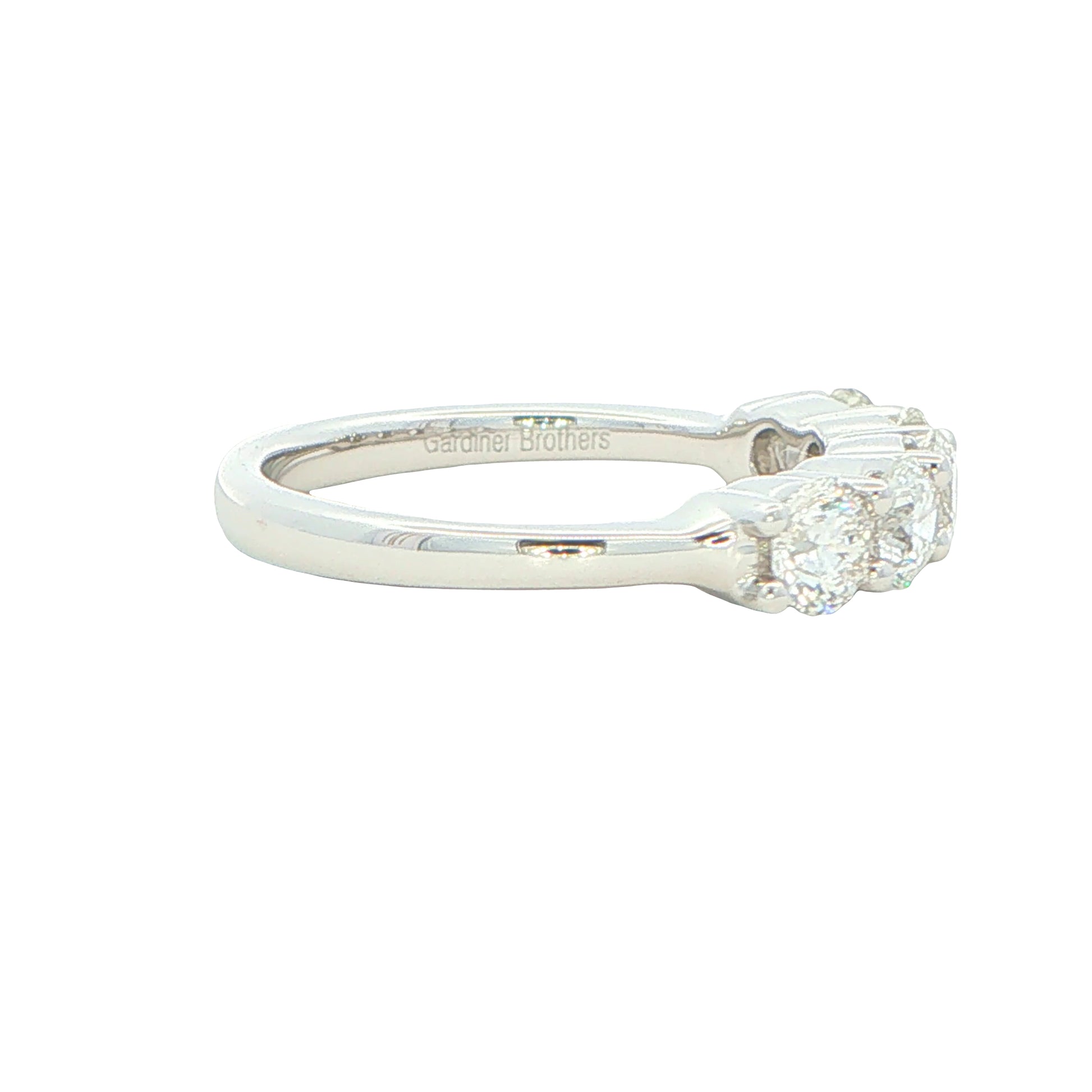 5 Stone Round Brilliant Cut Diamond Eternity Ring - 1.20cts Gardiner Brothers