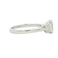 Platinum Emerald Cut Diamond 3 Stone Ring - 1.82cts
