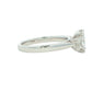 Platinum Radiant Cut Diamond 3 Stone Ring - 1.81cts