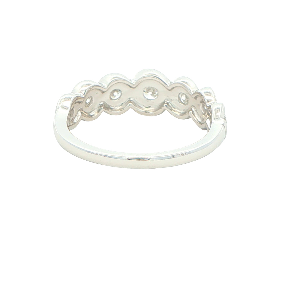 Round Brilliant cut diamond 7 stone ring - 0.40cts Gardiner Brothers