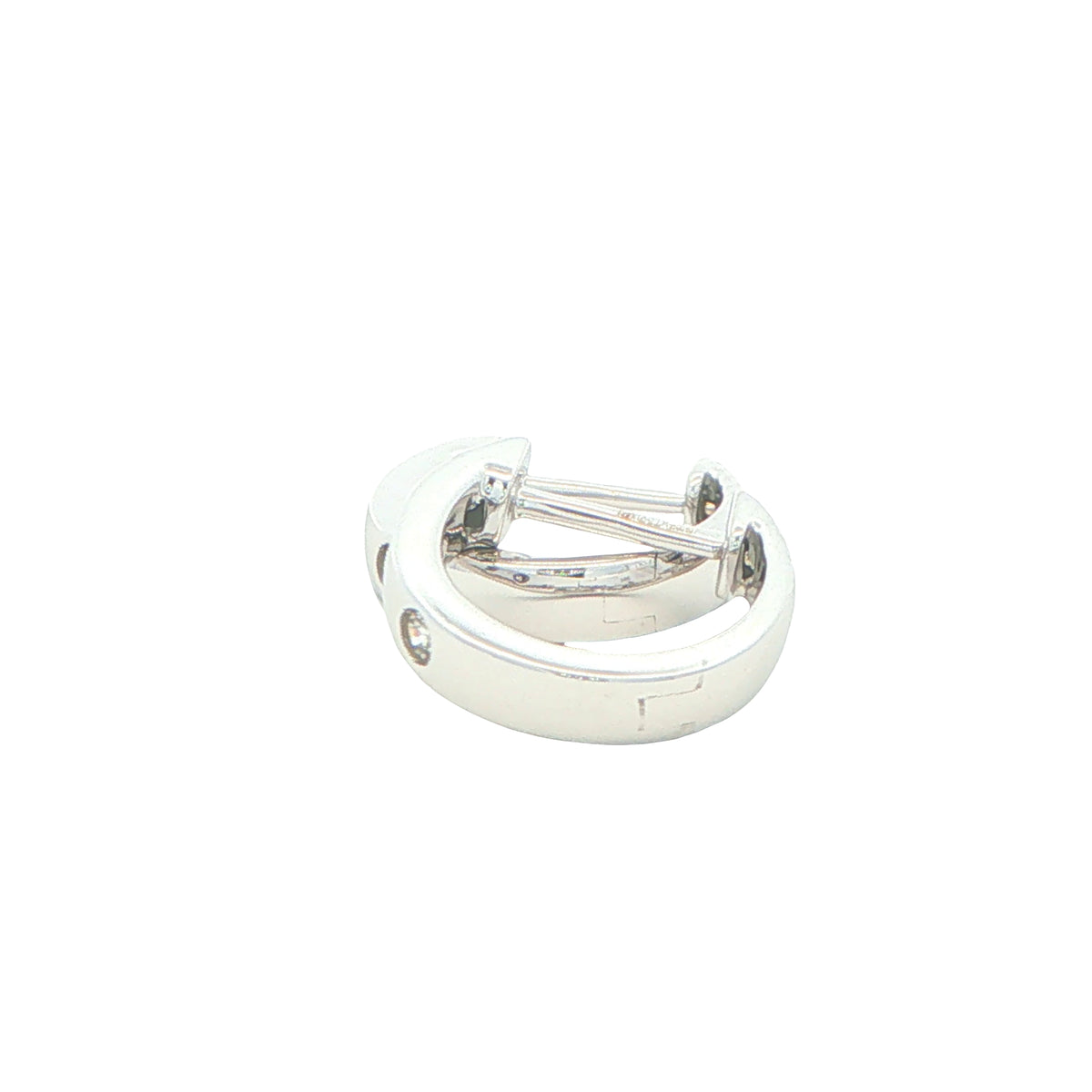 Round Brilliant Cut Diamond Hoop Earrings Gardiner Brothers