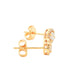 Round Brilliant Cut Diamond halo Style Earrings Gardiner Brothers