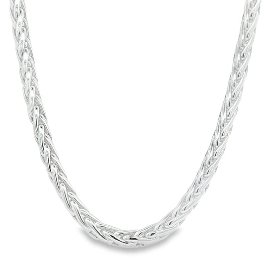 Silver Parmier Link Necklace Gardiner Brothers