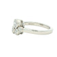 Round Brilliant Cut Diamond Bubble Style Ring - 0.85cts