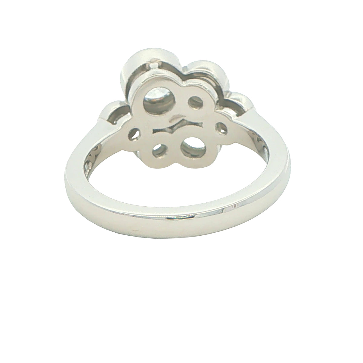 Round Brilliant Cut Diamond Bubble Style Ring - 1.83cts