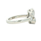Round Brilliant Cut Diamond Bubble Style Ring - 1.83cts