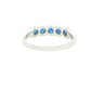 Sapphire and Round Brilliant Cut Diamond Halo Dress Ring Gardiner Brothers