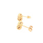 Yellow Gold Rope Patterned Knot Earrings Gardiner Brothers