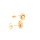 Yellow Gold Rope Patterned Knot Earrings Gardiner Brothers