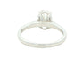 Lab Grown Oval Shaped Diamond Solitaire with diamond set shoulders - 2.30cts Gardiner Brothers