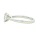 Platinum Elongated Cushion Shaped Diamond Solitaire ring - 1.04cts Gardiner Brothers