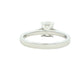 Platinum Elongated Cushion Shaped Diamond Solitaire ring - 1.04cts Gardiner Brothers